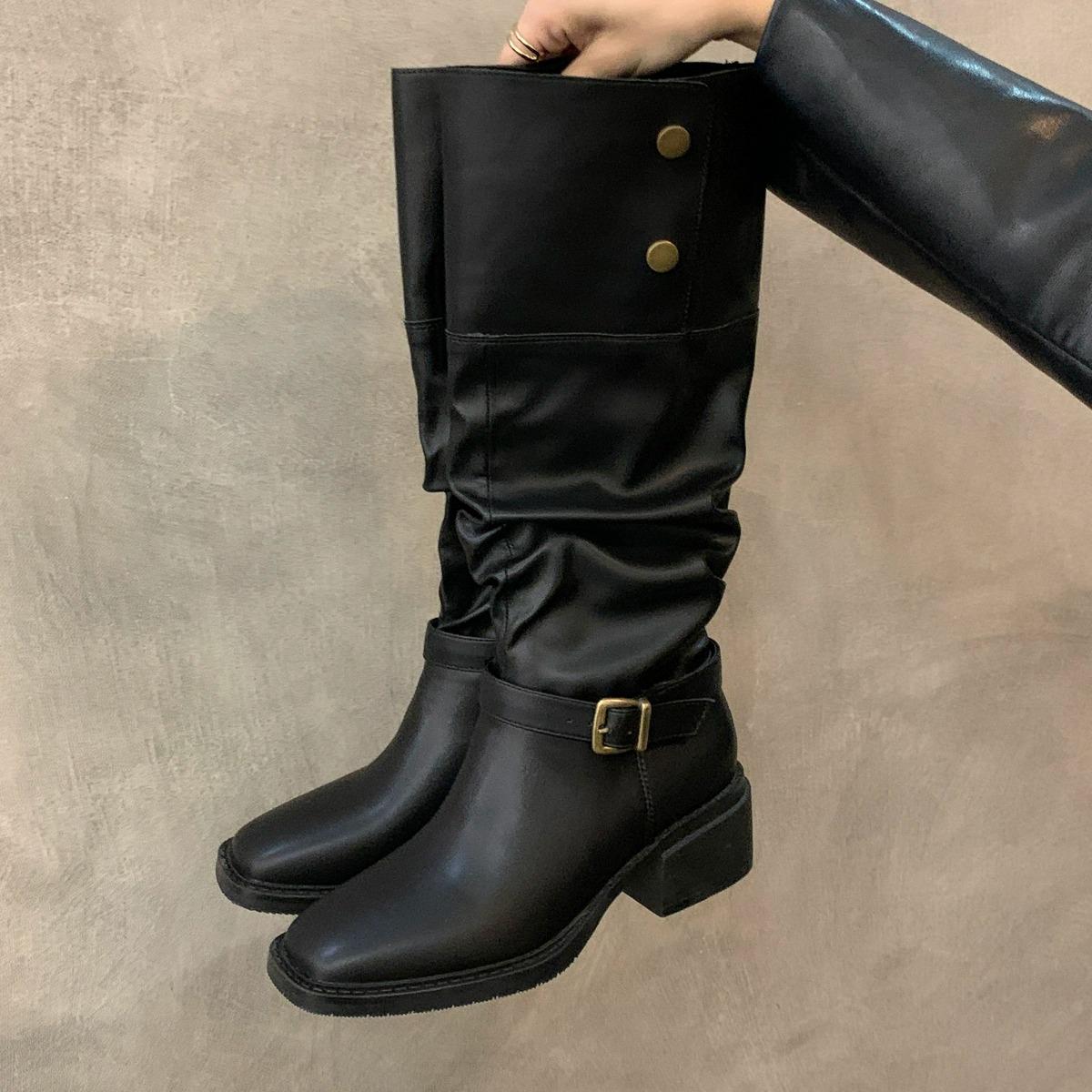 Мода 2024 Новая мода Женские сапоги Осень Зима Ретро Современные Женские С круглым носком Однотонные Женские Полусапоги Botas Mujer 35 чёрный
Мода 2024 Новая мода Женские сапоги Осень Зима Ретро Современные Женские С круглым носком Однотонные Женские Полусапоги Botas Mujer 35 чёрный