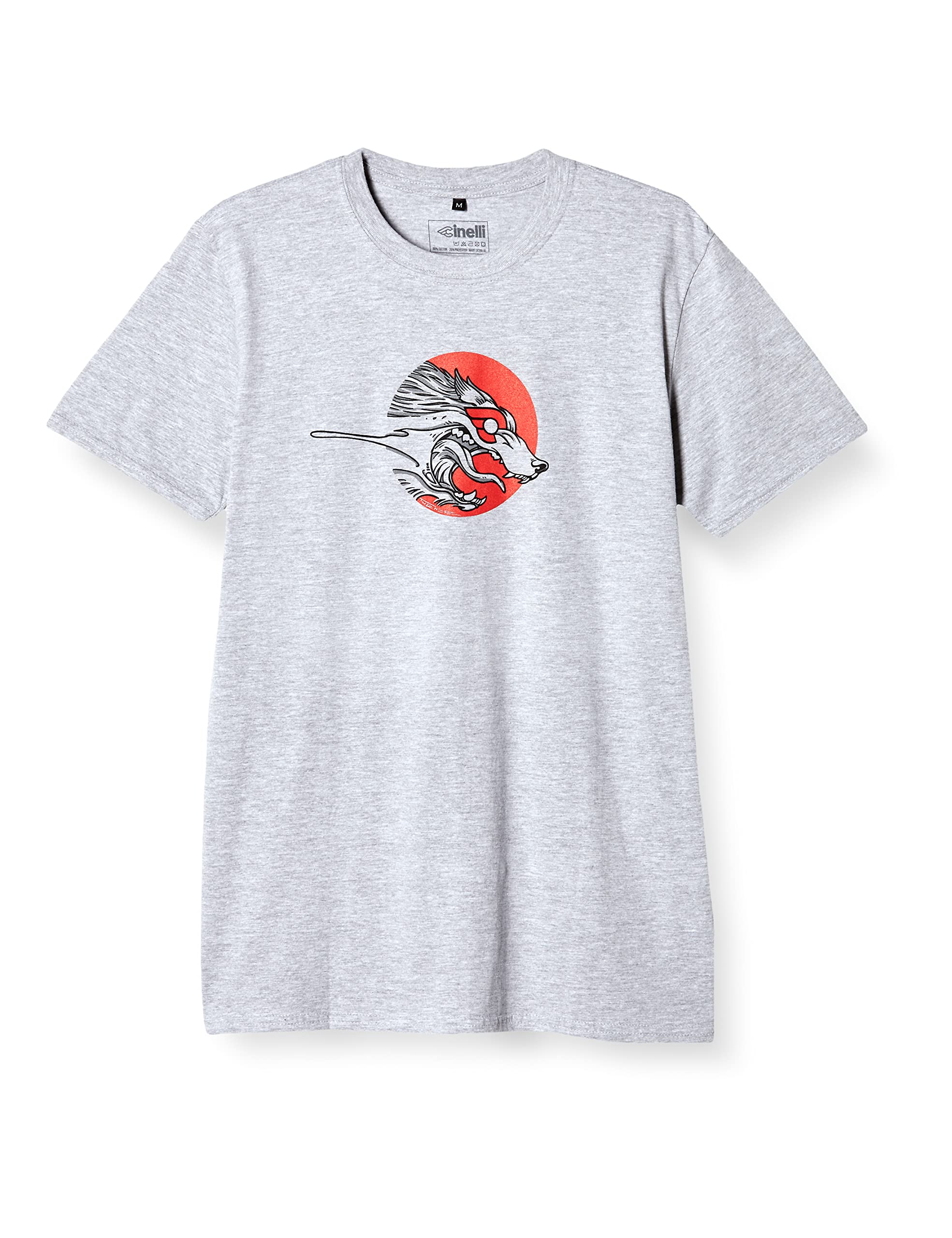 Cinelli THE WOLF Large T-SHIRT, Gray, серый
Cinelli THE WOLF Large T-SHIRT, Gray, серый