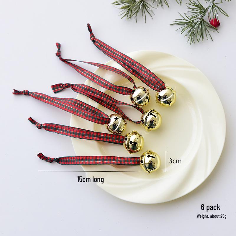 NUCHI Scottish Christmas Bell Ornaments - Small Ringing Pendants for Tree Decor
NUCHI Scottish Christmas Bell Ornaments - Small Ringing Pendants for Tree Decor