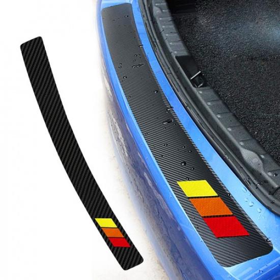 Tri-Color Rear Bumper Rubber Pad Guard Kit Plate Trunk Sill Protector Trim Cover
Tri-Color Rear Bumper Rubber Pad Guard Kit Plate Trunk Sill Protector Trim Cover