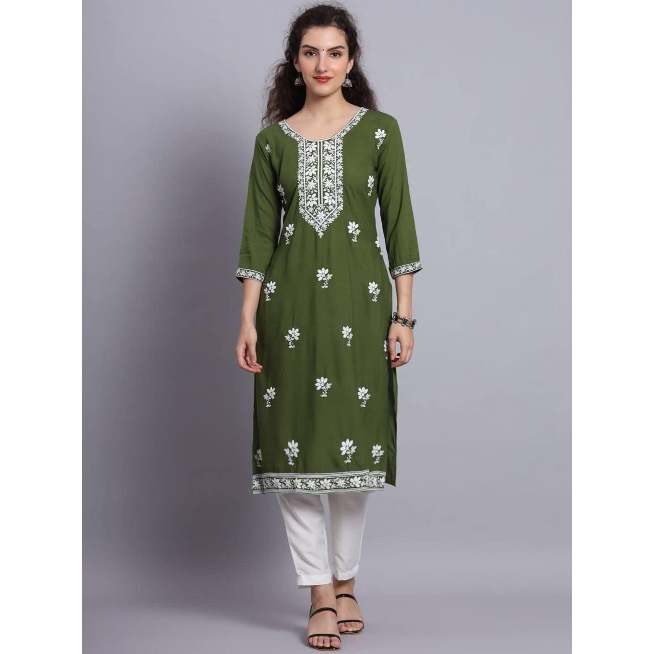Традиционный красивый дизайнер Lucknowi Chicken Kari Work 14kg Rayon Fancy Kurti для женщин и девочек
Традиционный красивый дизайнер Lucknowi Chicken Kari Work 14kg Rayon Fancy Kurti для женщин и девочек