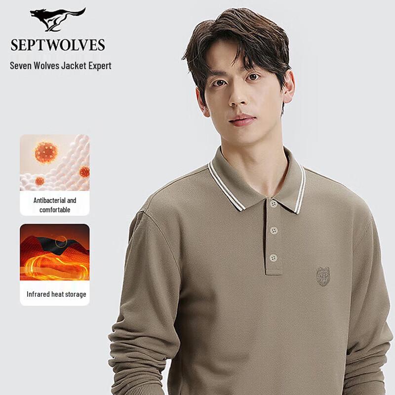 SEPTWOLVES Men s Warm Waffle Knit Long Sleeve Polo T-shirt M
SEPTWOLVES Men s Warm Waffle Knit Long Sleeve Polo T-shirt M