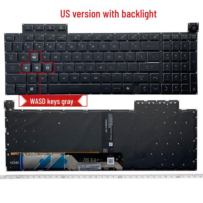 Compatible Keyboard for ASUS TUF Gaming A16 FX608 Series (FX608J/LM/LP/JM) and FA608 Series (FA608F/PM/FP/WV/WI)
Compatible Keyboard for ASUS TUF Gaming A16 FX608 Series (FX608J/LM/LP/JM) and FA608 Series (FA608F/PM/FP/WV/WI)