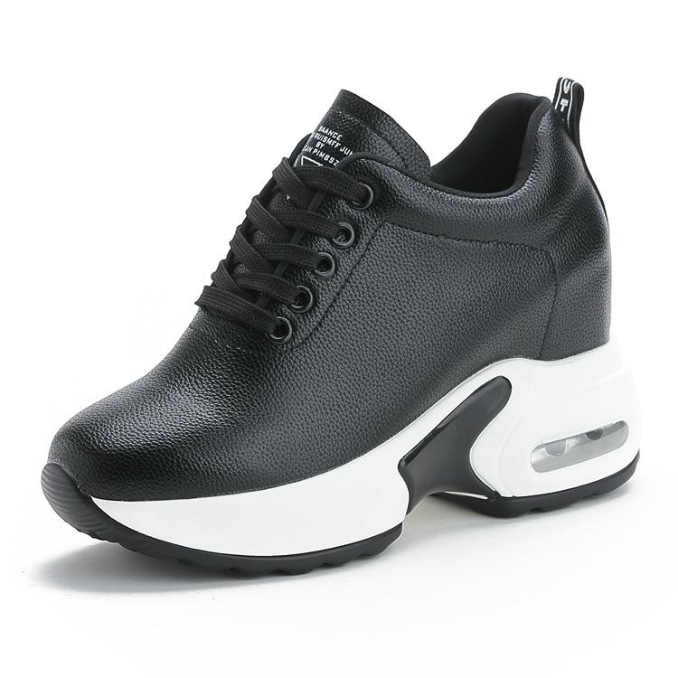 Мода Невидимые Высокие Каблуки Женские Клинья Повседневная Обувь Кожа Шнуровка Платформа Кроссовки Весна Черный Плоская Вулканизация Спортивная Обувь 4.5 чёрный
Мода Невидимые Высокие Каблуки Женские Клинья Повседневная Обувь Кожа Шнуровка Платформа Кроссовки Весна Черный Плоская Вулканизация Спортивная Обувь 4.5 чёрный