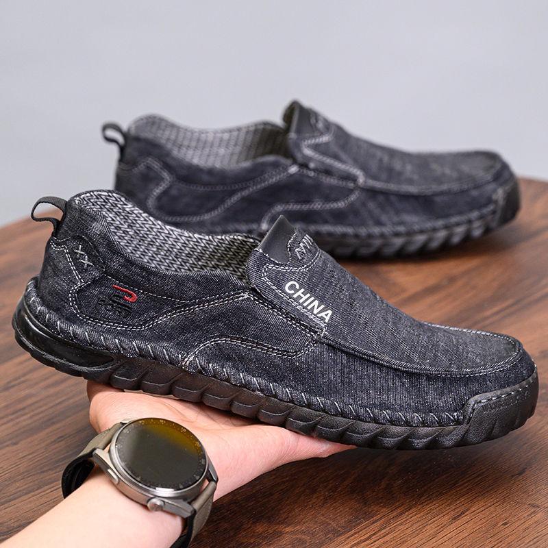 Old North cloth shoes men s non-slip autumn breathable canvas shoes beef tendon soft sole dad pedal casual shoes 38
Old North cloth shoes men s non-slip autumn breathable canvas shoes beef tendon soft sole dad pedal casual shoes 38