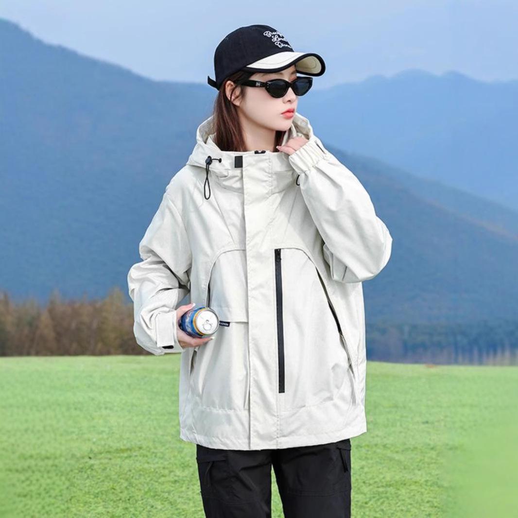 Brand Clearance Women s Windproof Waterproof Outdoor Jacket - Spring/Autumn Outerwear Trend L (suggested 140-160 jin)
Brand Clearance Women s Windproof Waterproof Outdoor Jacket - Spring/Autumn Outerwear Trend L (suggested 140-160 jin)