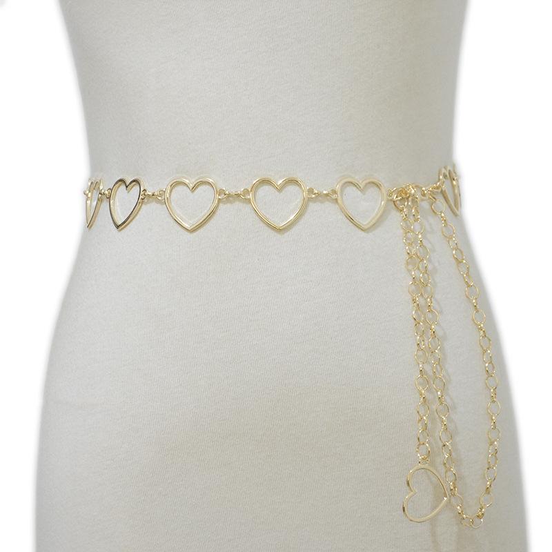 Meier Metal slim waist chain - minimalist, versatile belt with heart charm - in stock 127cm золотой
Meier Metal slim waist chain - minimalist, versatile belt with heart charm - in stock 127cm золотой