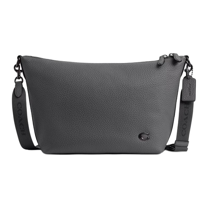 COACH Messenger Top Zip 26 Logo Leather Messenger Bag Crossbody Shoulder Bag Medium Men s Charcoal Gray сірий колір
COACH Messenger Top Zip 26 Logo Leather Messenger Bag Crossbody Shoulder Bag Medium Men s Charcoal Gray сірий колір