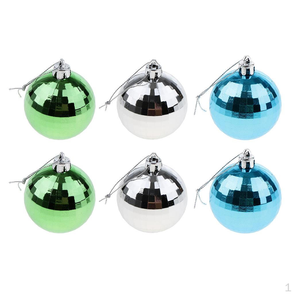 6pcs Set Christmas Mirror Balls Baubles A
6pcs Set Christmas Mirror Balls Baubles A