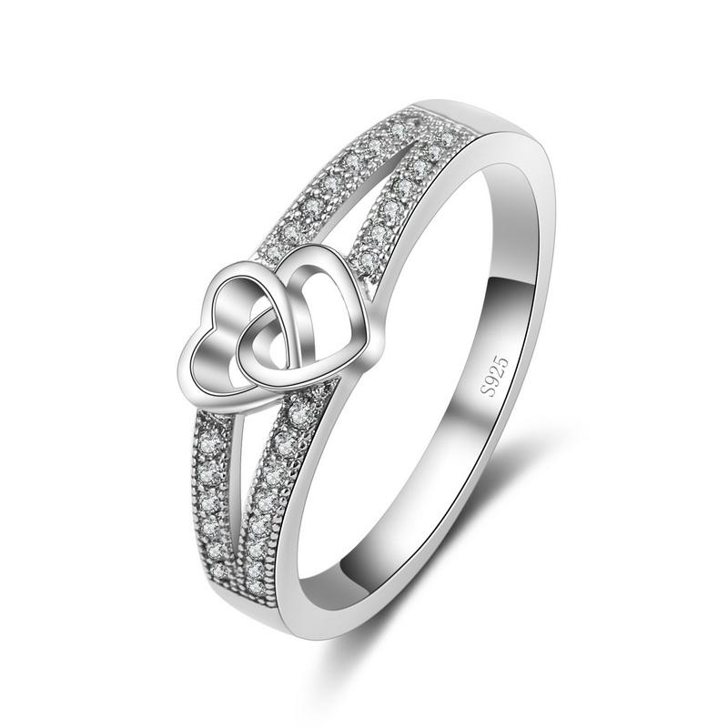 925 Silver Color Ring Simple Sweet Romantic Style Lover Gifts Cross Love Shape For Women Engagement Ceremony Jewelry 7
925 Silver Color Ring Simple Sweet Romantic Style Lover Gifts Cross Love Shape For Women Engagement Ceremony Jewelry 7