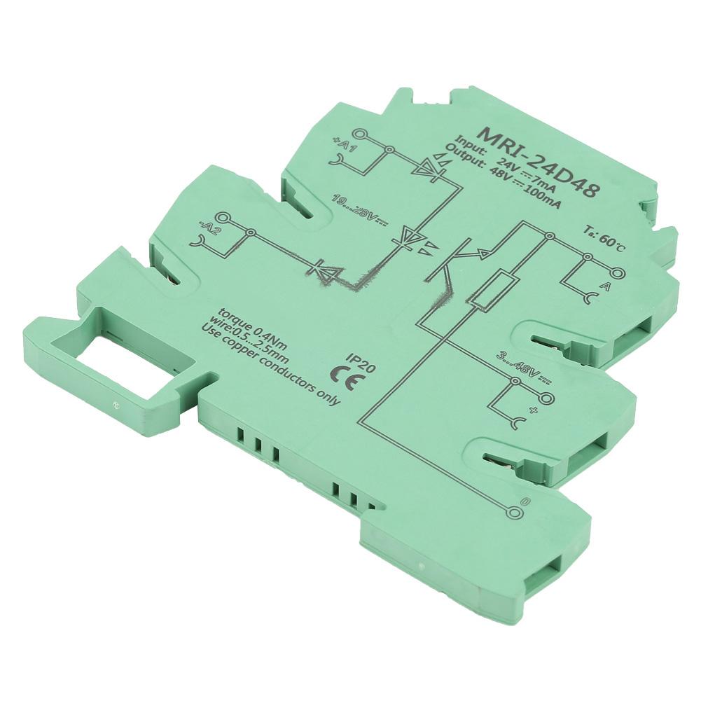 MRI24D48 DC Фотоелектричний з єднувач Ізоляційний PLC релейний модуль Вхід 24VDC Вихід 348VDC
MRI24D48 DC Фотоелектричний з єднувач Ізоляційний PLC релейний модуль Вхід 24VDC Вихід 348VDC