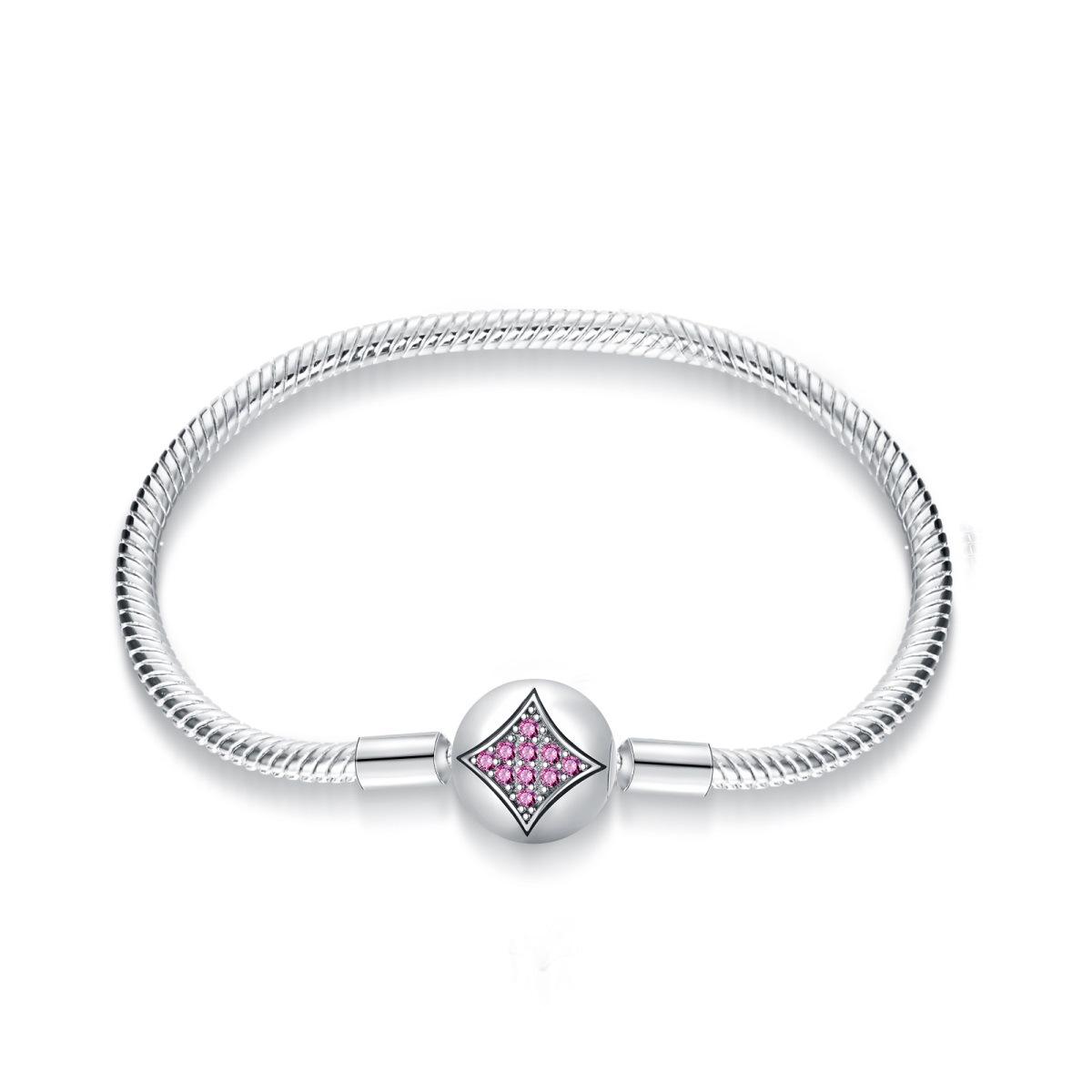 Snake Chain Bracelet with Moon Star Snowflake Beads Fashion Jewelry for Women 17CM
Snake Chain Bracelet with Moon Star Snowflake Beads Fashion Jewelry for Women 17CM