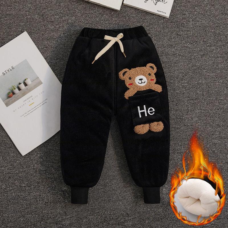 Winter Keep Warm Baby Boys Pants Cute Cartoon Bear Corduroy Girls Trousers Christmas Birthday Gifts 1 2 3 4 5 Years Kids Clothes 80cm чорний
Winter Keep Warm Baby Boys Pants Cute Cartoon Bear Corduroy Girls Trousers Christmas Birthday Gifts 1 2 3 4 5 Years Kids Clothes 80cm чорний