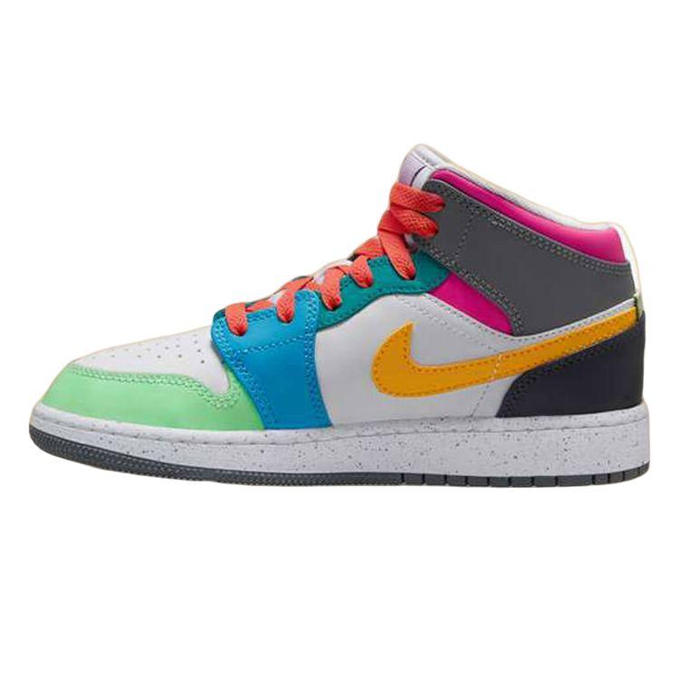 Air Jordan 1 Mid SE GS FN1190-100 Kids’ Leather Multi‑Color Mid‑Top Sneakers 36.5
Air Jordan 1 Mid SE GS FN1190-100 Kids’ Leather Multi‑Color Mid‑Top Sneakers 36.5