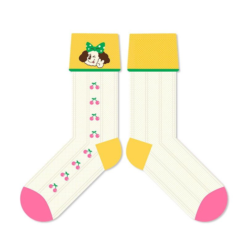 Dog Cartoon Summer Socks - Children s Light Style, Glass Fiber, Cute and Breathable Lace, Summer Fine Combed Cotton Mid-calf Socks 1 pair
Dog Cartoon Summer Socks - Children s Light Style, Glass Fiber, Cute and Breathable Lace, Summer Fine Combed Cotton Mid-calf Socks 1 pair