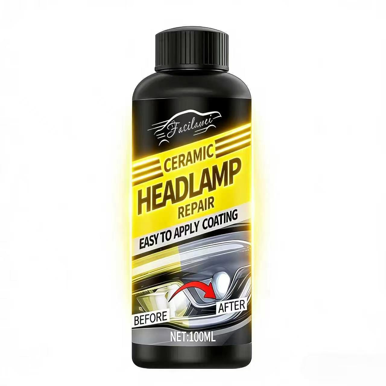 100ML Ceramic Headlamp Repair Coating for BMW - Auto Headlight Oxidation Restore Easy Apply Maintenance Paste 100ml&1
100ML Ceramic Headlamp Repair Coating for BMW - Auto Headlight Oxidation Restore Easy Apply Maintenance Paste 100ml&1