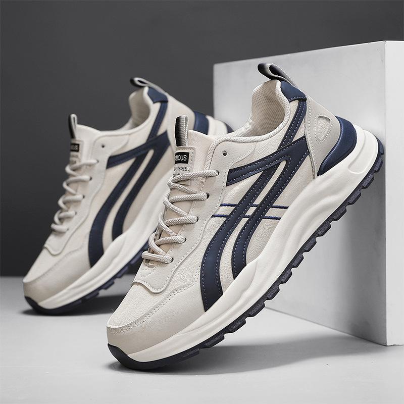 New retro Forrest Gump shoes spring leather breathable casual men s shoes Korean version trendy versatile sports young dad shoes 44
New retro Forrest Gump shoes spring leather breathable casual men s shoes Korean version trendy versatile sports young dad shoes 44