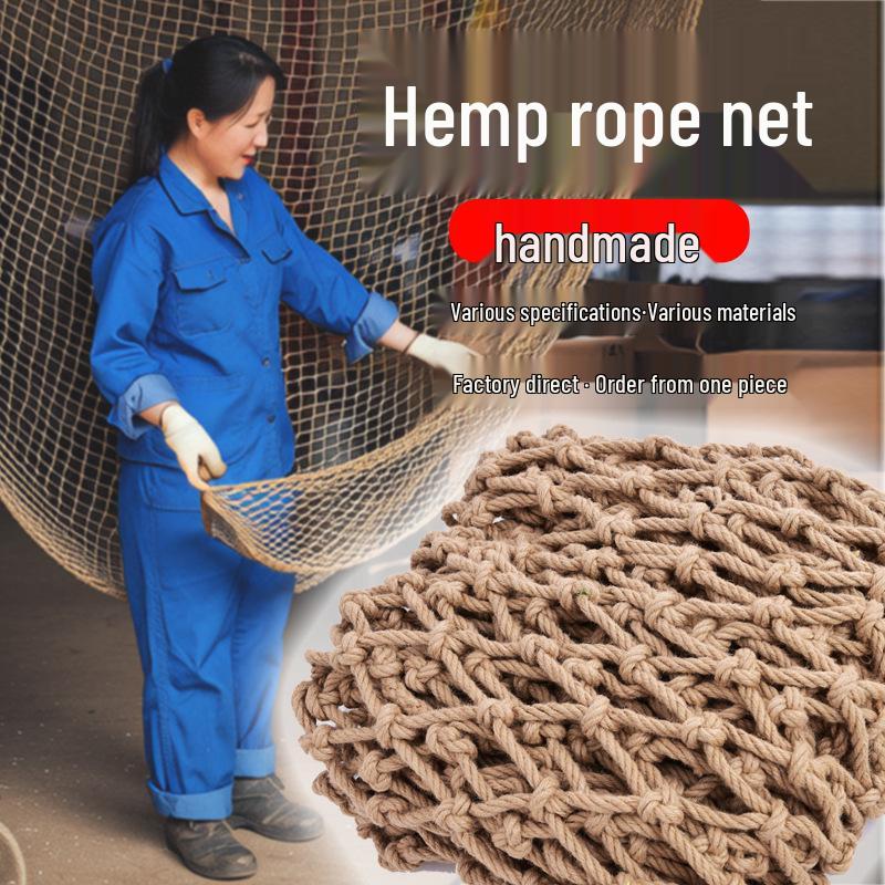 Hemp Rope Decorative Net: Retro Ceiling & Partition for Bars, Restaurants, Photo Walls & DIY Projects 3mm rope, 15cm mesh
Hemp Rope Decorative Net: Retro Ceiling & Partition for Bars, Restaurants, Photo Walls & DIY Projects 3mm rope, 15cm mesh