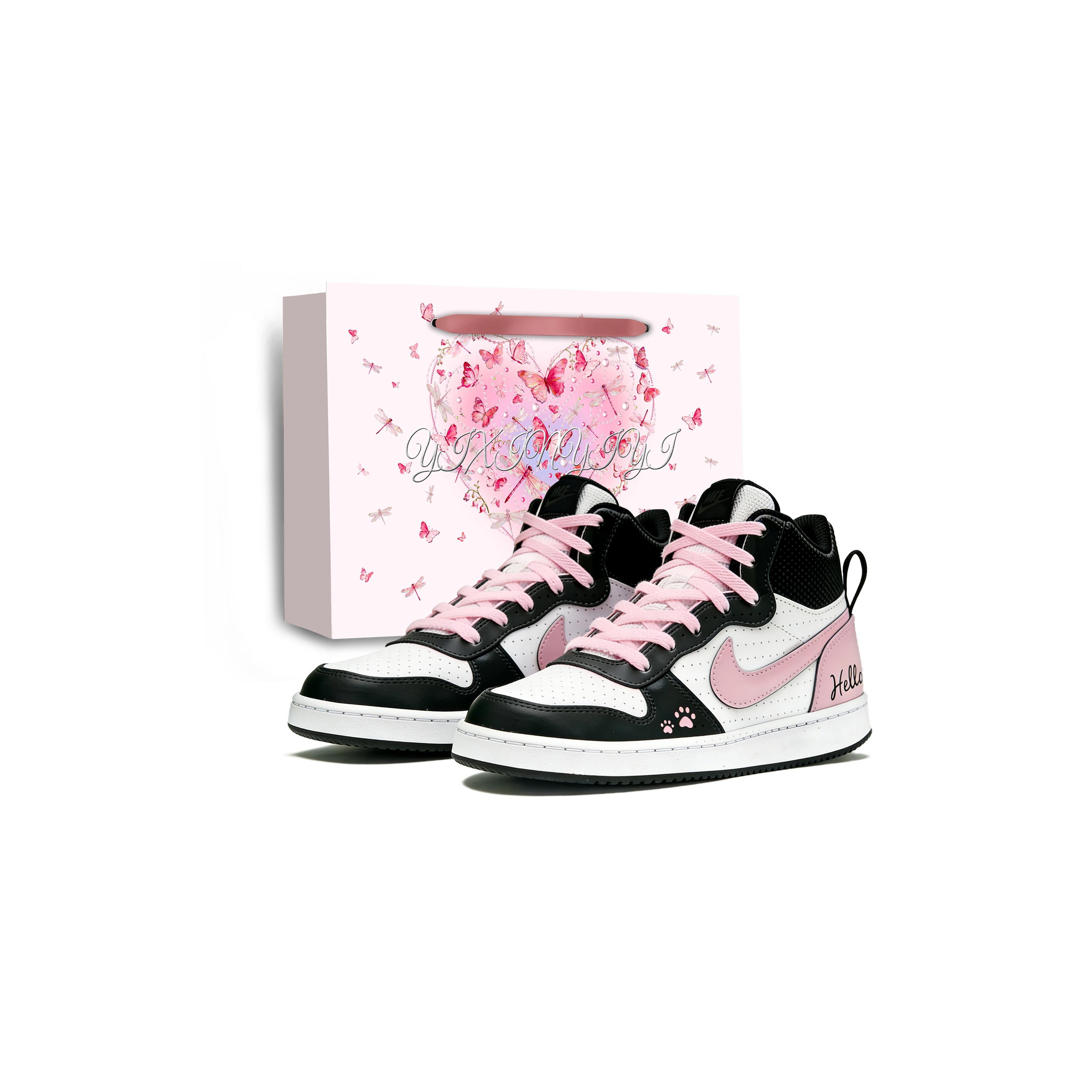 Nike Court Borough Mid Hello Meowth Cushioning Abrasion Resistant Breathable Slip Resistant Height Increasing Mid top 839977-103(Team16-LD) 38.5
Nike Court Borough Mid Hello Meowth Cushioning Abrasion Resistant Breathable Slip Resistant Height Increasing Mid top 839977-103(Team16-LD) 38.5