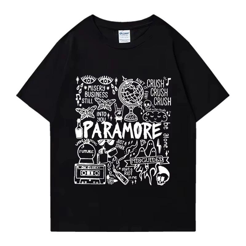 Rock Band Paramore Vintage Album Tshirt Vintage Short Sleeve Print Unisex Cotton Tops Oversized Loose Casual Streetwear Unisex M
Rock Band Paramore Vintage Album Tshirt Vintage Short Sleeve Print Unisex Cotton Tops Oversized Loose Casual Streetwear Unisex M
