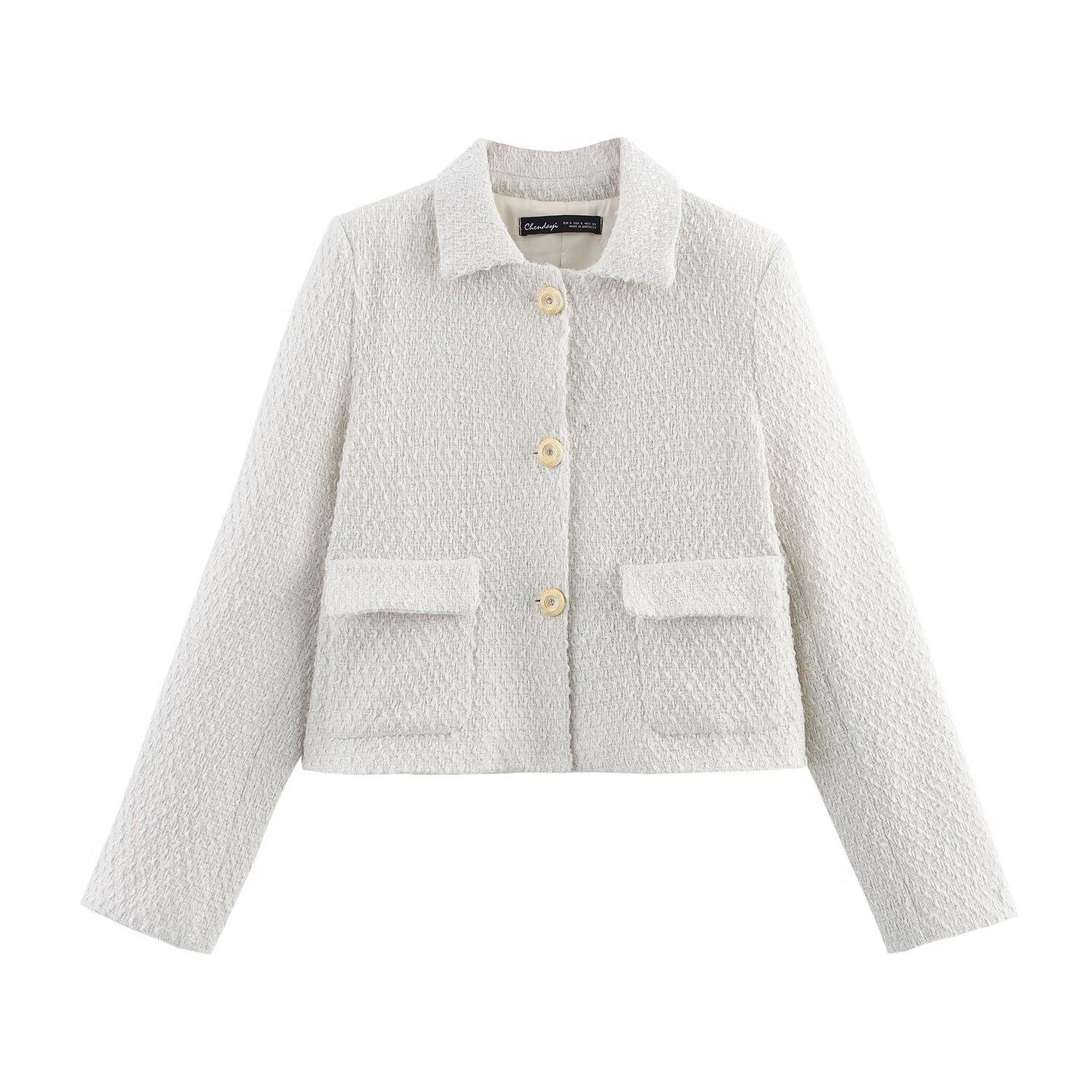 Spring 2025 Women s Fashion Beaded Tweed Coat & Skirt Set L
Spring 2025 Women s Fashion Beaded Tweed Coat & Skirt Set L