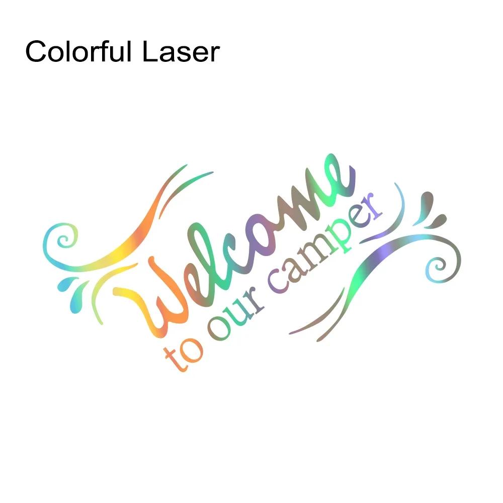 Car Sticker Graphcis Welcome To Our Camper Decor Decal for Van Campers Camping RV Motorhome Caravan Cargo Tuning Accessories
Car Sticker Graphcis Welcome To Our Camper Decor Decal for Van Campers Camping RV Motorhome Caravan Cargo Tuning Accessories