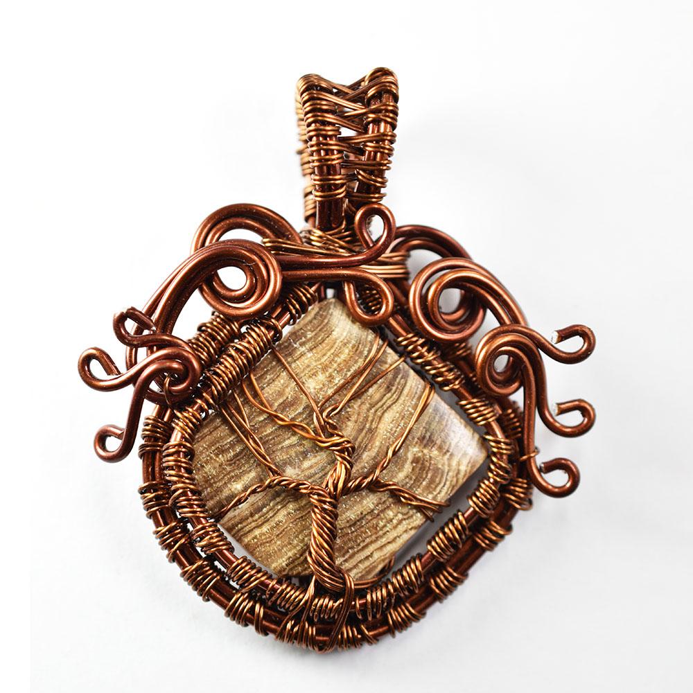 Natural Brown Jasper 62.4ct Fancy Shape 925 Sterling Silver Pendant Certified 62.2 mm approx. коричневий
Natural Brown Jasper 62.4ct Fancy Shape 925 Sterling Silver Pendant Certified 62.2 mm approx. коричневий