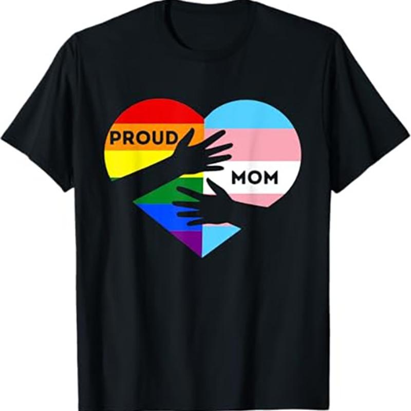 Pride Heart T Shirt Mom Support Tee 5XL різнокольоровий
Pride Heart T Shirt Mom Support Tee 5XL різнокольоровий