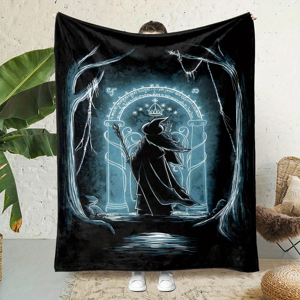 Magic Wizard & Dungeon Doorway Printed Fleece Throw Blanket, Contemporary Style, All-Season, Reversible, Fabric, Polyes 130x150cm
Magic Wizard & Dungeon Doorway Printed Fleece Throw Blanket, Contemporary Style, All-Season, Reversible, Fabric, Polyes 130x150cm