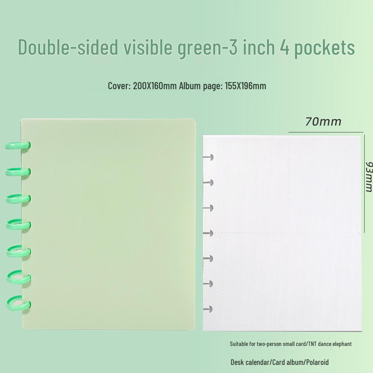 Newcomer Hand 1.42: 3-Inch DIY Polaroid Card Album, 120 Insert Loose-Leaf Photo Storage
Newcomer Hand 1.42: 3-Inch DIY Polaroid Card Album, 120 Insert Loose-Leaf Photo Storage