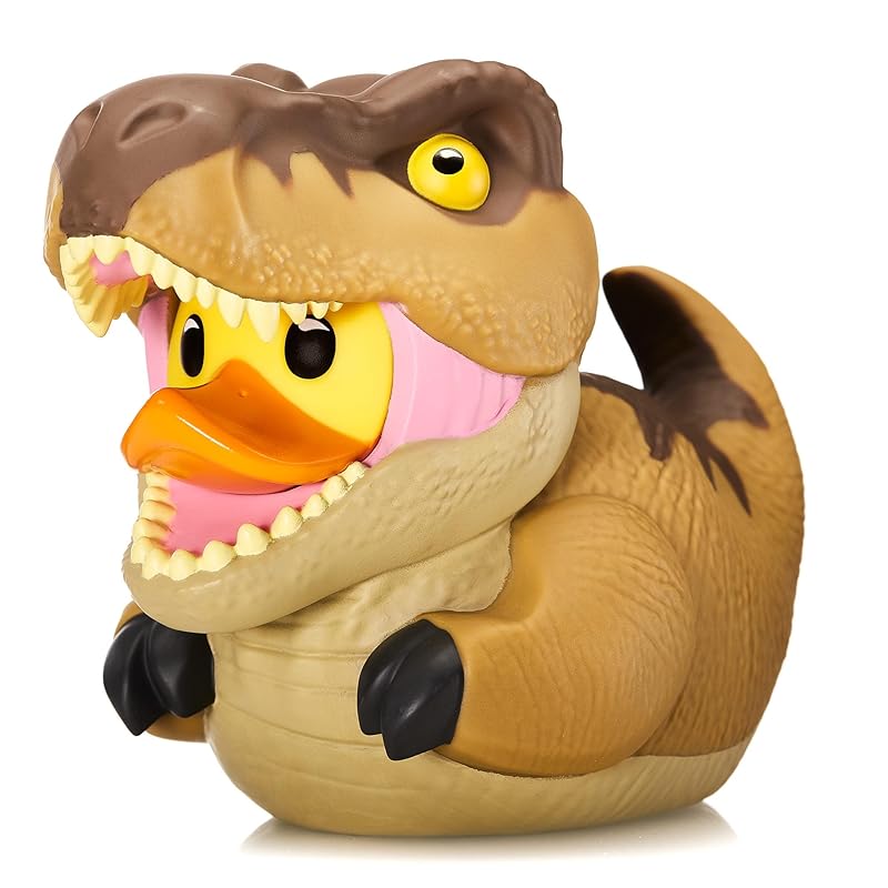 TUBBZ первая серия коллекционная виниловая резиновая фигурка утки T-Rex - официальный товар Парка Юрского периода SF TV, фильмы, видеоигры
TUBBZ первая серия коллекционная виниловая резиновая фигурка утки T-Rex - официальный товар Парка Юрского периода SF TV, фильмы, видеоигры