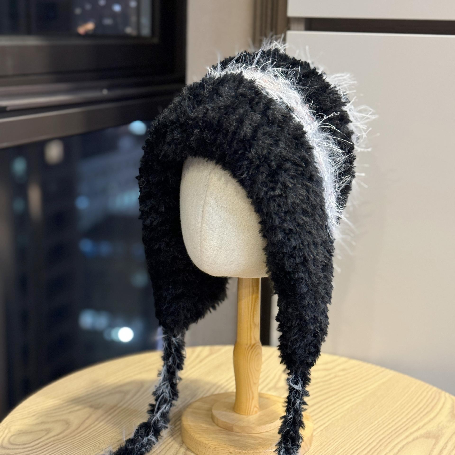 New large head circumference thick plush hat for women, autumn and winter, face-slimming, ear-protecting knitted hat, warm and cold-proof fisherman s Adult54-60Average Size чёрный
New large head circumference thick plush hat for women, autumn and winter, face-slimming, ear-protecting knitted hat, warm and cold-proof fisherman s Adult54-60Average Size чёрный