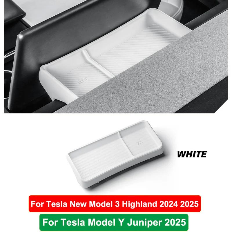 For Tesla Model 3 Y Juniper Highland Launch 2025 Central Control Screen Rear ETC Storage Tray Dashboard Storage Box Accessories
For Tesla Model 3 Y Juniper Highland Launch 2025 Central Control Screen Rear ETC Storage Tray Dashboard Storage Box Accessories