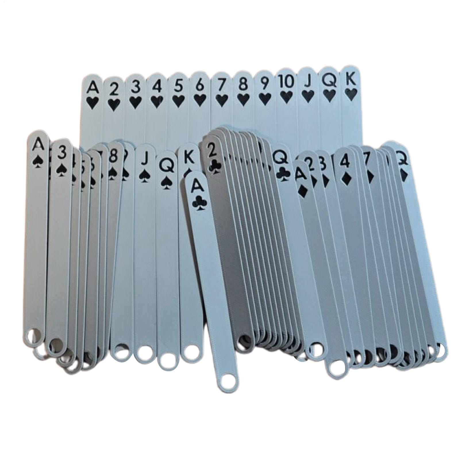 3D Printing Playing Card Set Reusable Popsicl e Stick Shape Poker Card Games with Storage Bucket ABS Long Strip Poker China Mainland
3D Printing Playing Card Set Reusable Popsicl e Stick Shape Poker Card Games with Storage Bucket ABS Long Strip Poker China Mainland