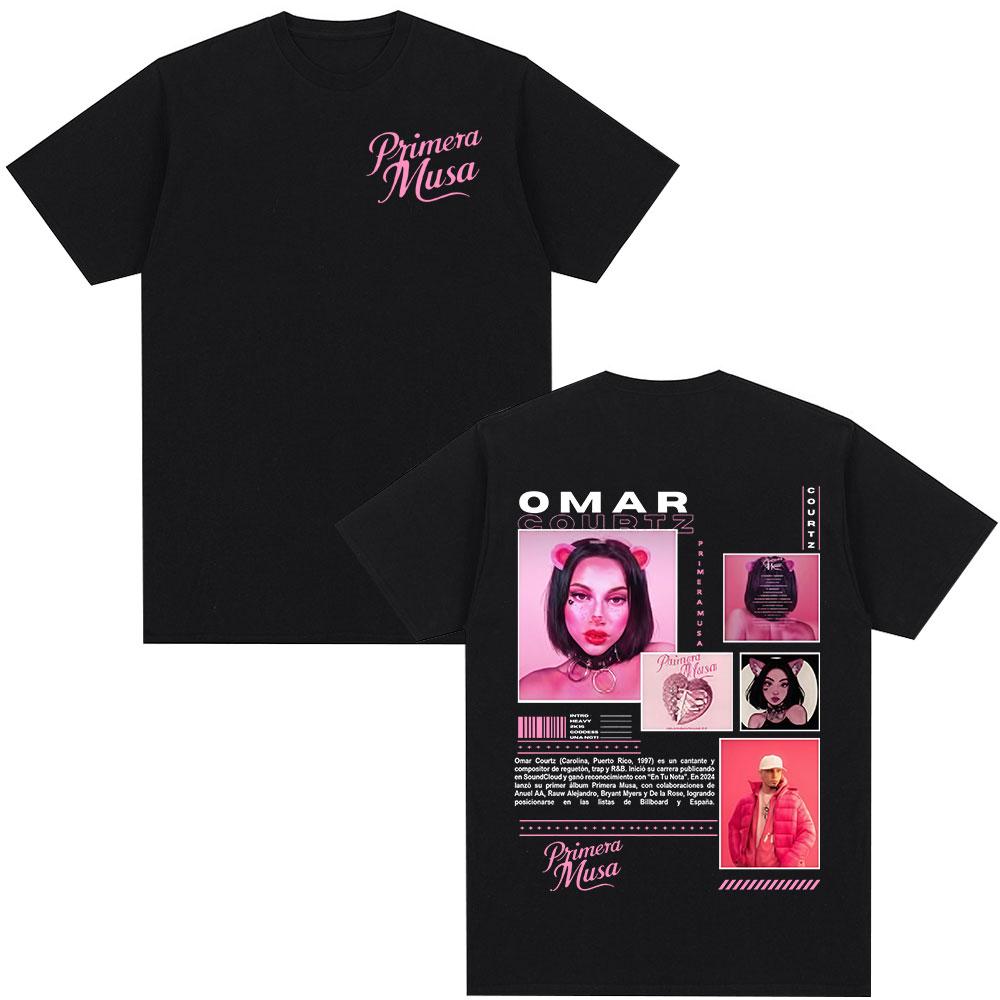 Rap Singer Omar Courtz Primera Musa Tshirt 2026 New Mens Womens Hiphop Fashion Casual Cotton Loose Short Sleeved Tshirt S
Rap Singer Omar Courtz Primera Musa Tshirt 2026 New Mens Womens Hiphop Fashion Casual Cotton Loose Short Sleeved Tshirt S