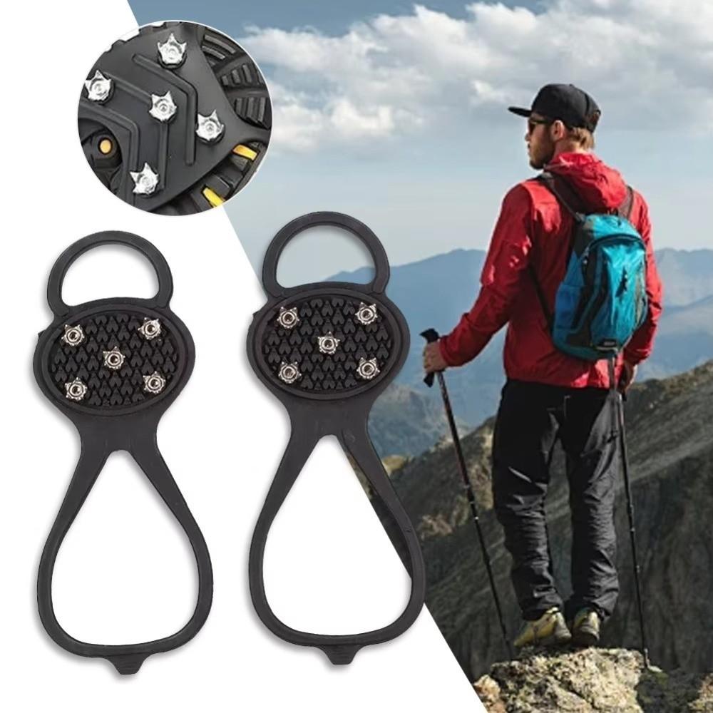 1 Pair New 5/8 Teeth Ice Gripper Spike Universal Spike Shoes Crampons Anti-Slip Shoe Covers Winter Outdoor 9.5
1 Pair New 5/8 Teeth Ice Gripper Spike Universal Spike Shoes Crampons Anti-Slip Shoe Covers Winter Outdoor 9.5