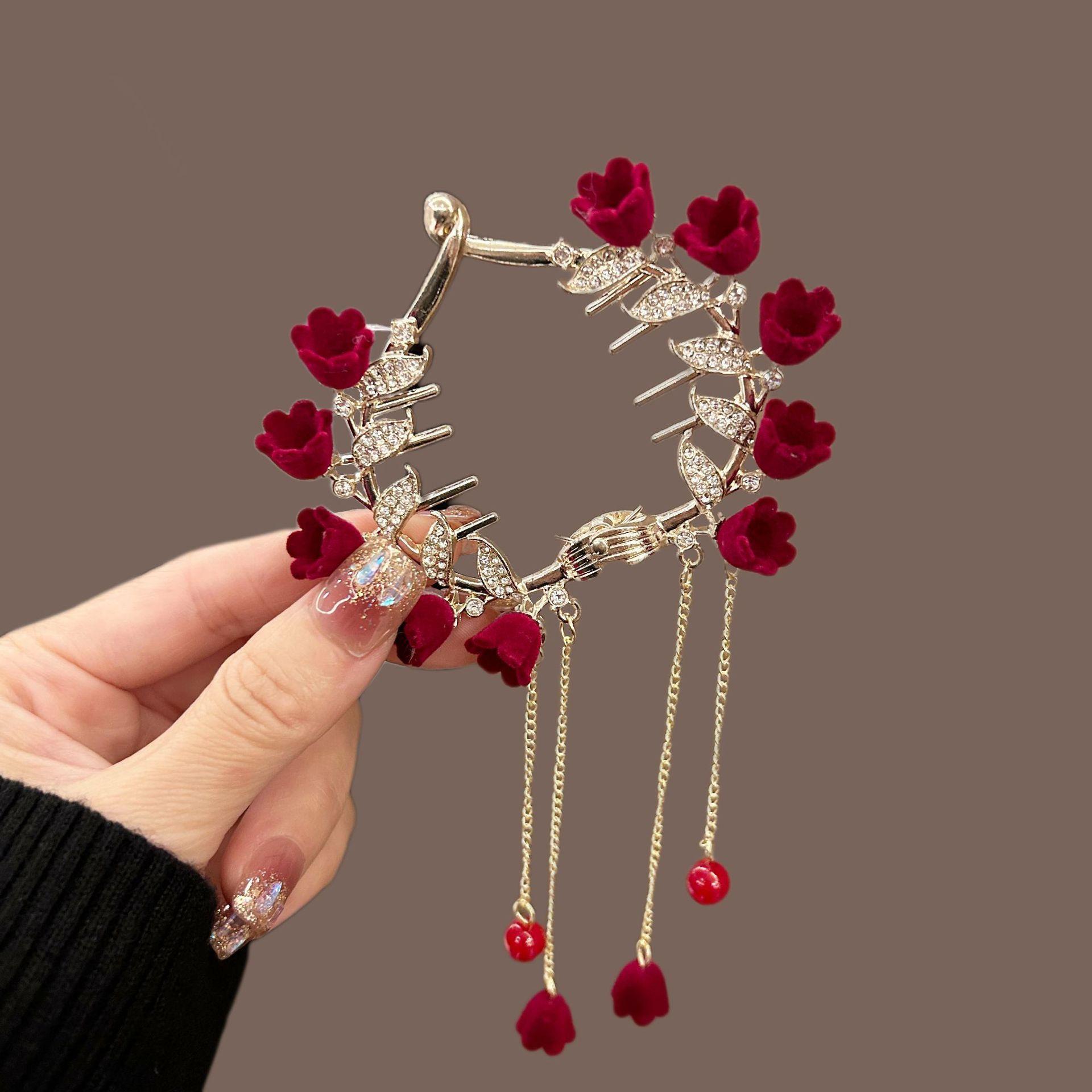 Кисточки Заколки для волос Хвост для женщин Девушка Стразы Заколки для укладки волос для пучков Держатель для волос Элегантные заколки-пряжки для волос
Кисточки Заколки для волос Хвост для женщин Девушка Стразы Заколки для укладки волос для пучков Держатель для волос Элегантные заколки-пряжки для волос