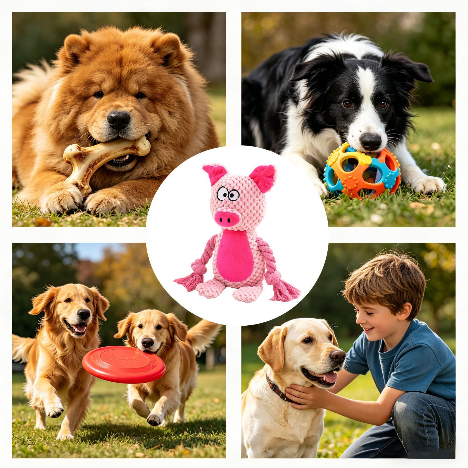 Dog Toys Aggressive Interactive Squeaky Calming Chewers Pet Toys for Puppy Cat Small Animals Indoor Outdoor Play Training CN
Dog Toys Aggressive Interactive Squeaky Calming Chewers Pet Toys for Puppy Cat Small Animals Indoor Outdoor Play Training CN