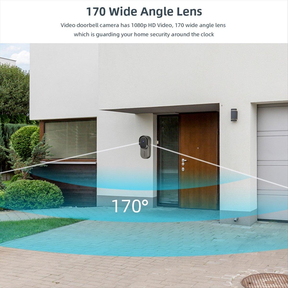 1080P Smart WiFi Doorbell with Wide View Tuya Smart Life APP IP65 Waterproof Audio Video Intercom Doorbell 2MP China Mainland
1080P Smart WiFi Doorbell with Wide View Tuya Smart Life APP IP65 Waterproof Audio Video Intercom Doorbell 2MP China Mainland