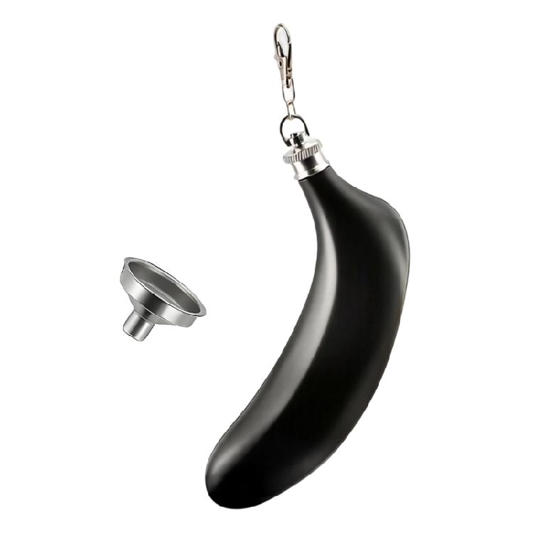 Elegant 5Oz Nonrust Steel Banana Style Hip Flasks Rustproof Easy Cleaning Perfect For Gift And Collectors
Elegant 5Oz Nonrust Steel Banana Style Hip Flasks Rustproof Easy Cleaning Perfect For Gift And Collectors