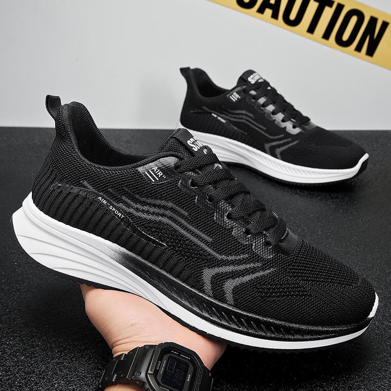 Men s shoes new summer low-top breathable sports shoes lightweight thick-soled wear-resistant casual shoes men s versatile trendy running shoes 39
Men s shoes new summer low-top breathable sports shoes lightweight thick-soled wear-resistant casual shoes men s versatile trendy running shoes 39