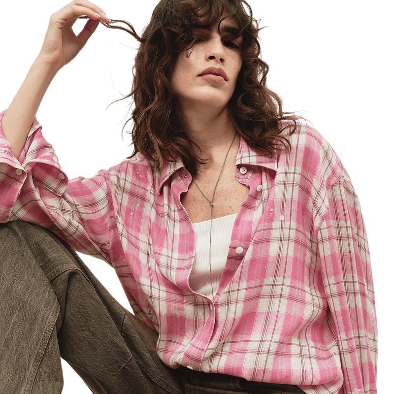 MO&Co. Plaid Loose Fit Shirt Collar Cardigan XS
MO&Co. Plaid Loose Fit Shirt Collar Cardigan XS