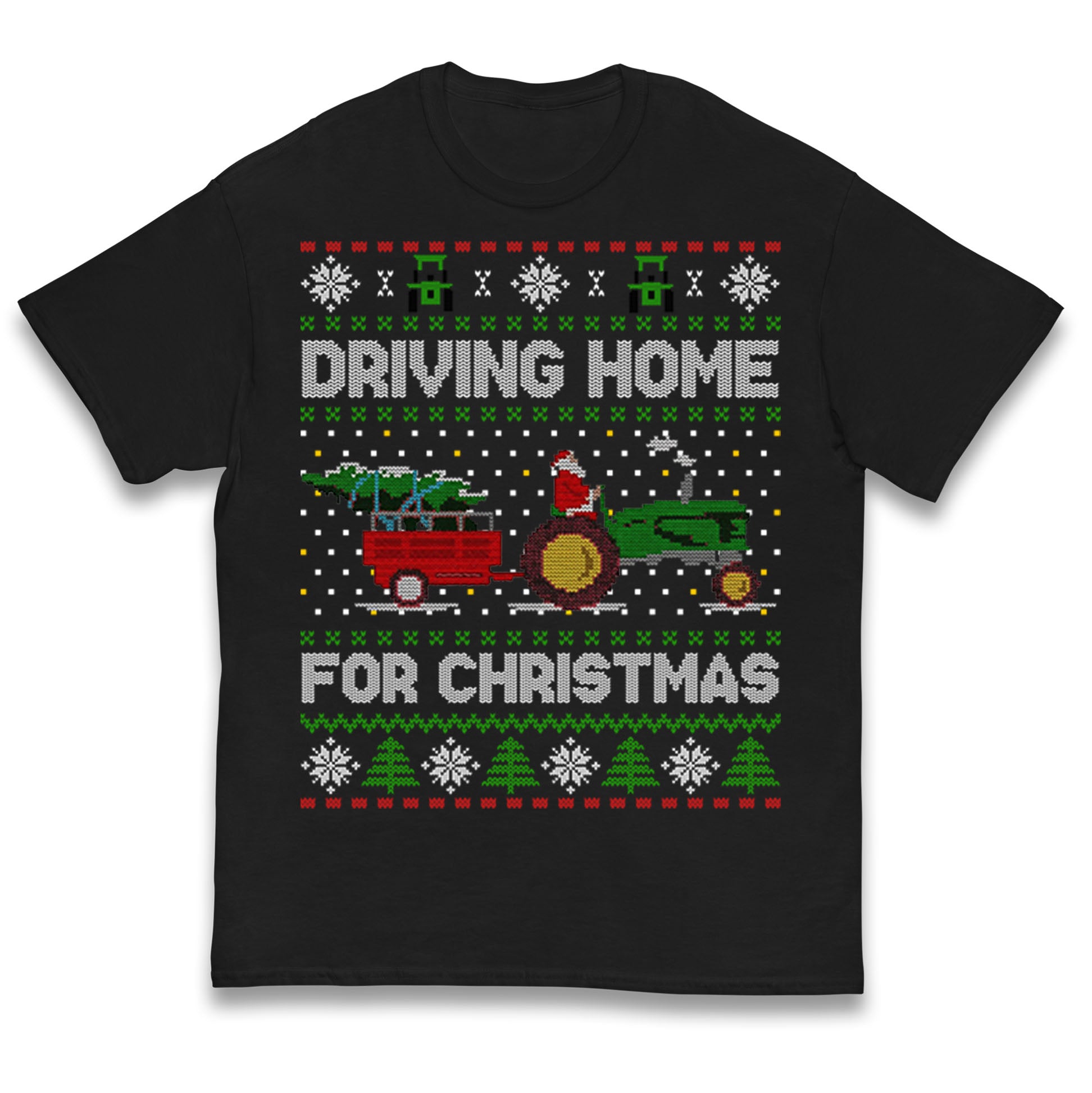 Santa Tractor Driving Home for Christmas Kids T Shirt 100
Santa Tractor Driving Home for Christmas Kids T Shirt 100