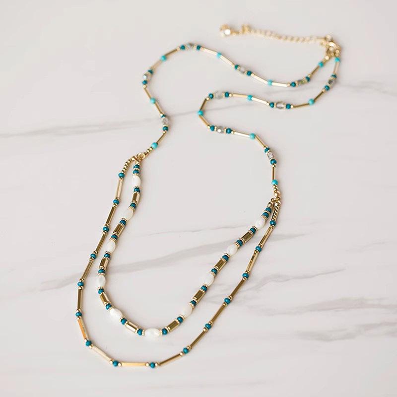 Exotic Shiny Metal Beads Long Necklace: Simple & Versatile Fashion Chain One Size серебряный
Exotic Shiny Metal Beads Long Necklace: Simple & Versatile Fashion Chain One Size серебряный