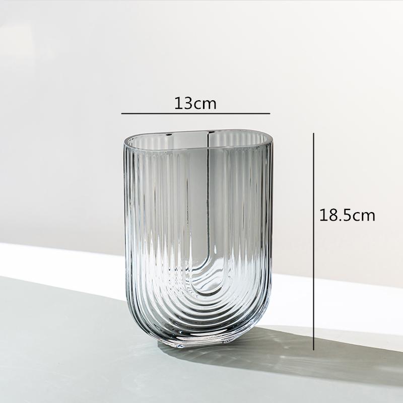 Glass Vase Transparent U Type Flower Arrangement Hydroponic Accessories Flower Vase Modern Home Decoration Wedding Decoration
Glass Vase Transparent U Type Flower Arrangement Hydroponic Accessories Flower Vase Modern Home Decoration Wedding Decoration