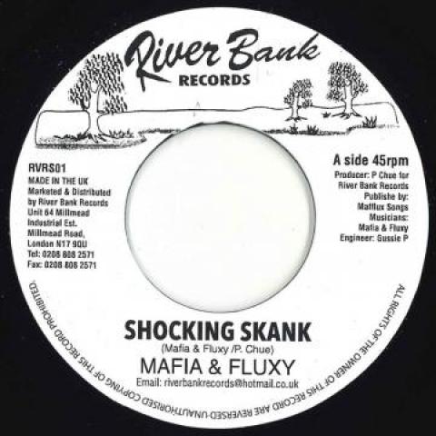 7-дюймовая пластинка MAFIA & FLUXY - Shocking Skank / Shocking Skank Mix RVRS01 River Bank 2020 UK Регги, Ска и Даб
7-дюймовая пластинка MAFIA & FLUXY - Shocking Skank / Shocking Skank Mix RVRS01 River Bank 2020 UK Регги, Ска и Даб