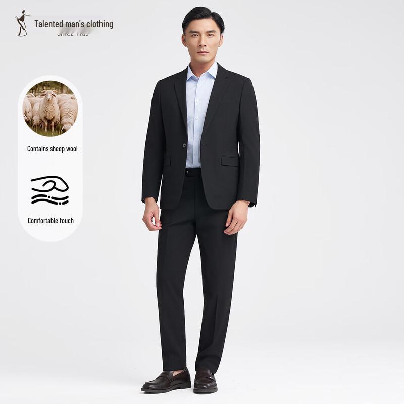 Men s Wool Blend Business Suit Set 46Y
Men s Wool Blend Business Suit Set 46Y