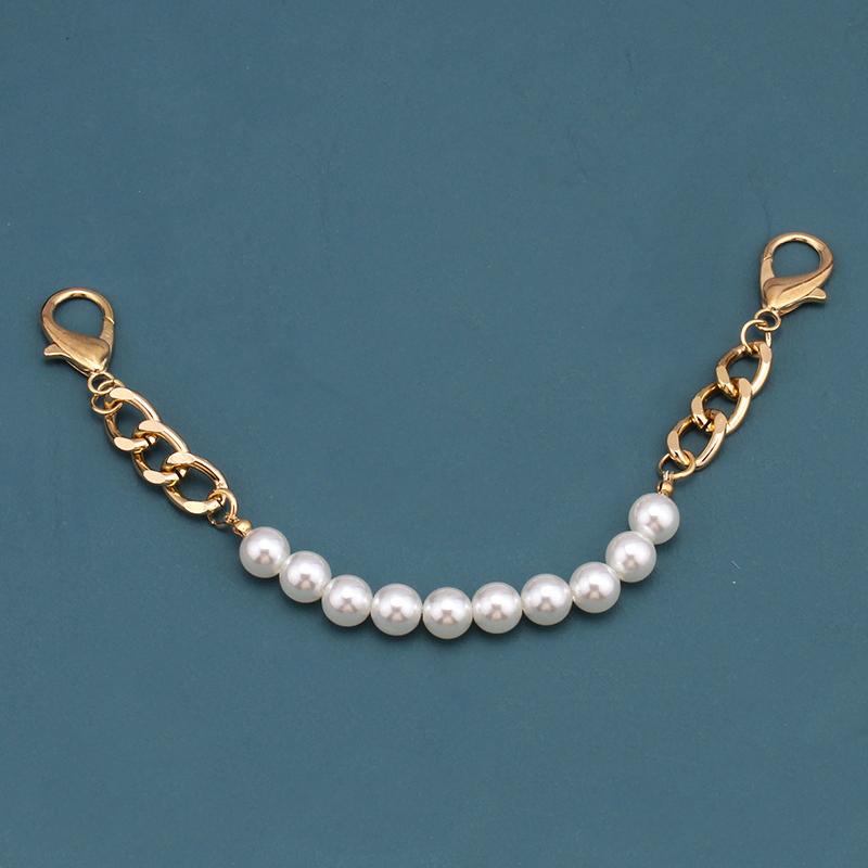 New Pearl Bag Chain DIY Personality Bag Decor With Lobster Replacement Handles Bag Accessories Women Handbag Handles Chains Belt
New Pearl Bag Chain DIY Personality Bag Decor With Lobster Replacement Handles Bag Accessories Women Handbag Handles Chains Belt