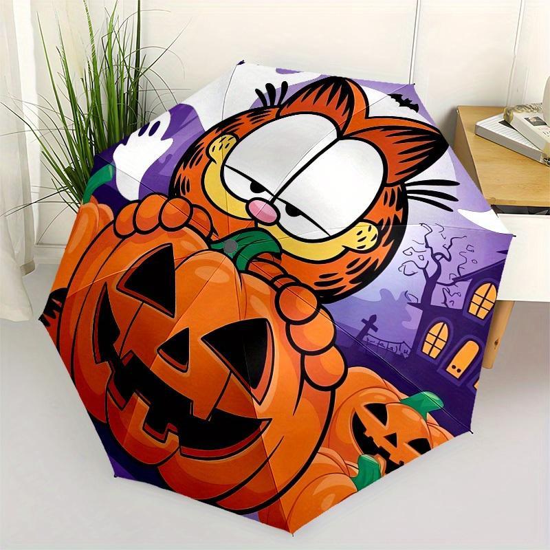 1pc Garfield Halloween Pumpkin Umbrella with Plastic Handle,Suitable for All Seasons Home Travel Outdoor UmbrellaM902
1pc Garfield Halloween Pumpkin Umbrella with Plastic Handle,Suitable for All Seasons Home Travel Outdoor UmbrellaM902