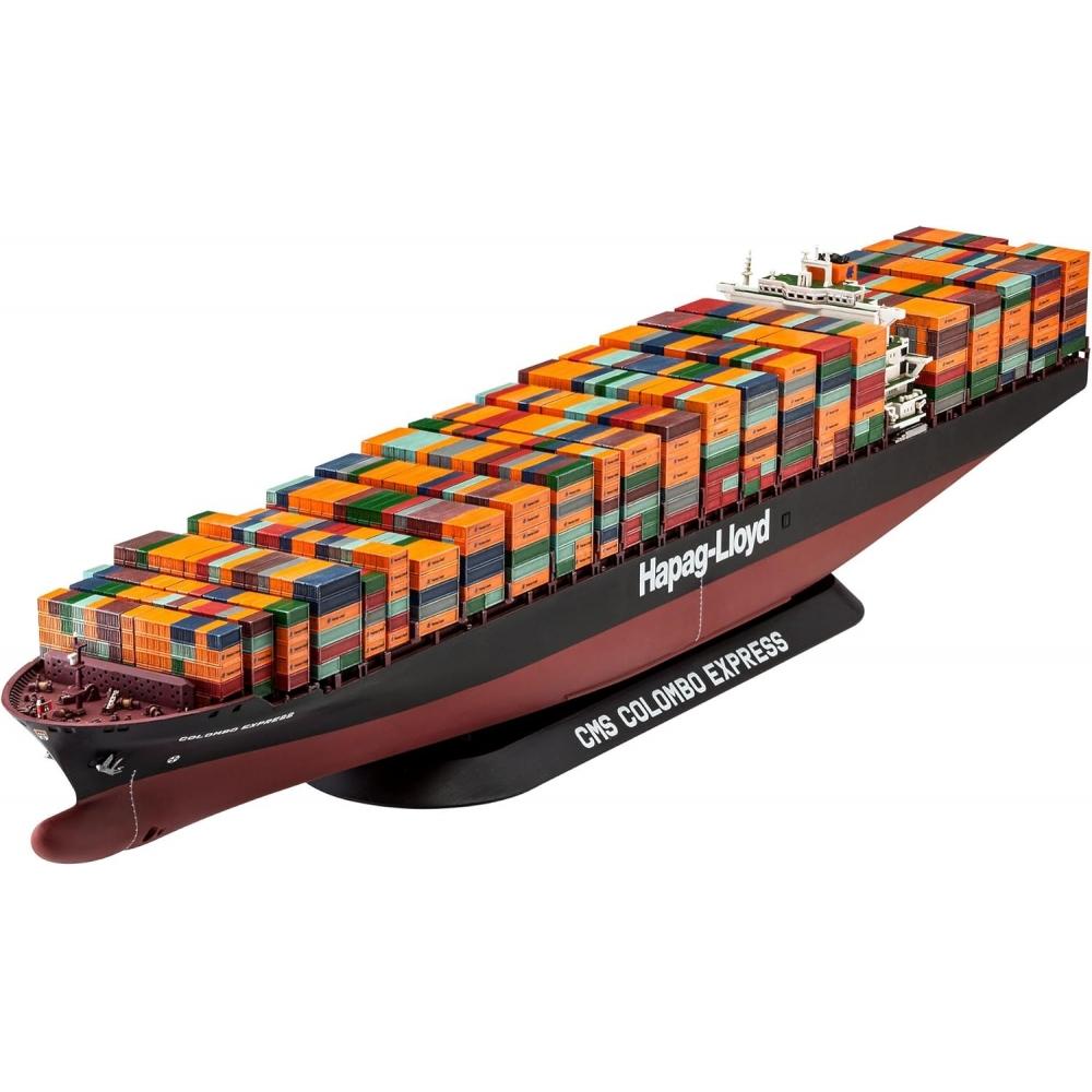 German Level Revell 1 700 Container Ship Colombo Express Plastic Model 05152
German Level Revell 1 700 Container Ship Colombo Express Plastic Model 05152